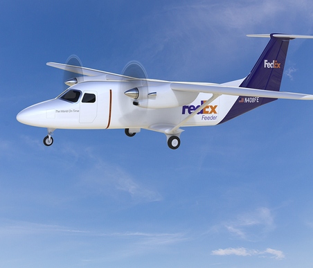 New feeder planes from Textron are part of FedEx's fleet modernization program.