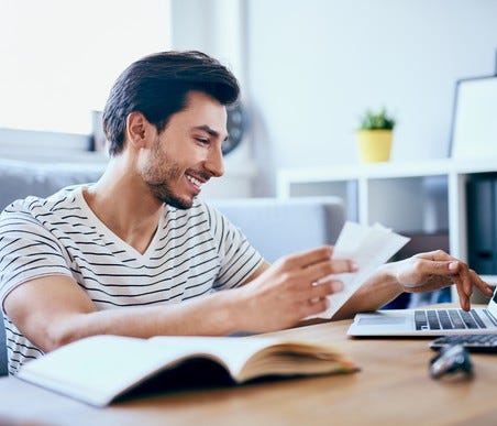 Making a budget is a first step to getting out of debt.