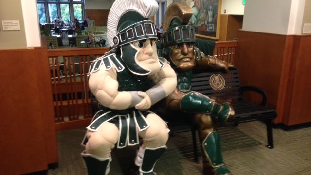 New Sparty Monument Comes To Michigan State University