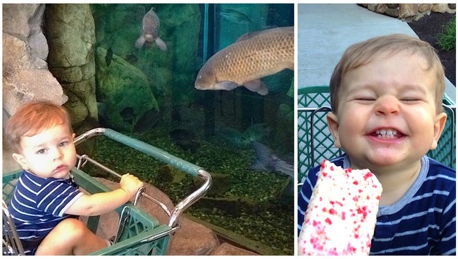 The author and his son recently enjoyed a visit to Bass Pro Shop's Outdoor World, one of the area's top attractions for local outdoorsmen. Often times, even simple pleasures can be rewarding.
