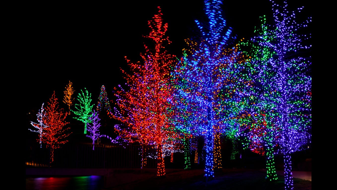 Neighborhoods With Most Outrageous Christmas Lights In Every State