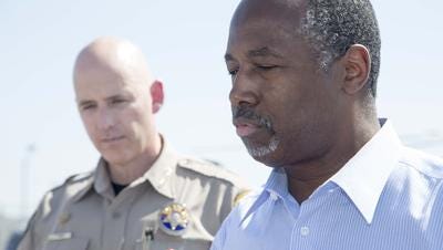 Sheriff Paul Babeu with GOP presidential candidate Ben Carson.