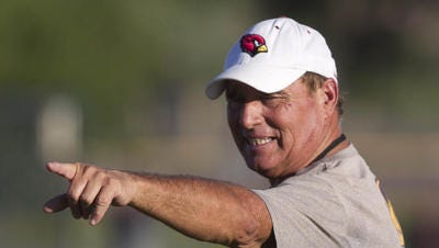 Mountain Pointe football coach Norris Vaughan will be ready to lead his team through first practice Monday after having plaque buildup in a carotid artery in his neck removed.