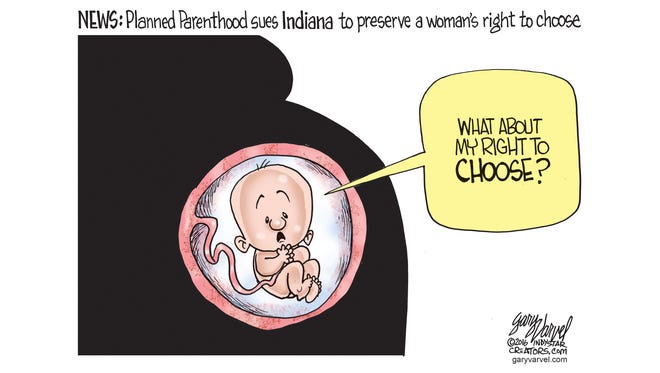 Cartoonist Gary Varvel Planned Parenthood Sues Over Abortion Law Cartoonist Gary Varvel Planned Parenthood Sues Over Abortion Law