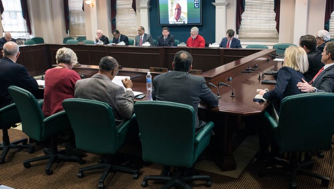 The University of Louisville executive board met on Tuesday afternoon to announce that the school's partnership with KentuckyOne Health would be redesigned, placing management of the James Graham Brown Cancer Center and University Hospital back in the hands of U of L. Dec. 13, 2016