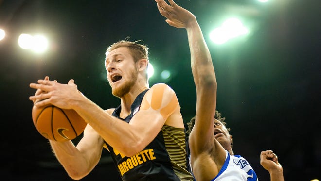 Luke Fischer will be the best offensive big man on the court Friday in Marquette's NCAA Tournament game.