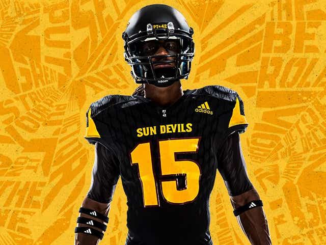 The Wait Is Over Asu Football Unveils Adidas Uniforms