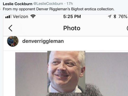Funny: Accused 'Bigfoot erotica' devotee elected to House in Virginia 636685474935784873-Screen-Shot-2018-07-30-at-11.37.14-AM