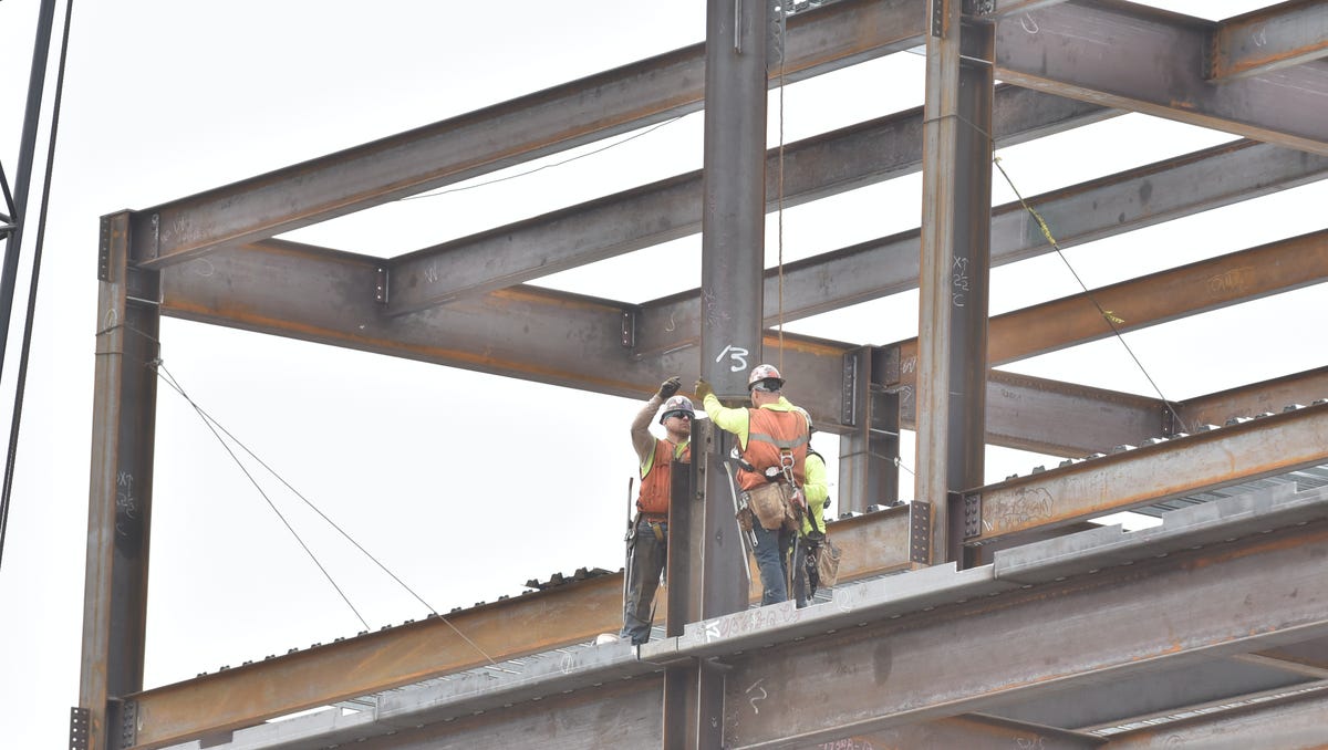 LG building going up in Englewood Cliffs