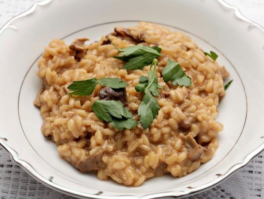 Risotto ai Funghi Porcini or Risotto With Porcini Mushrooms