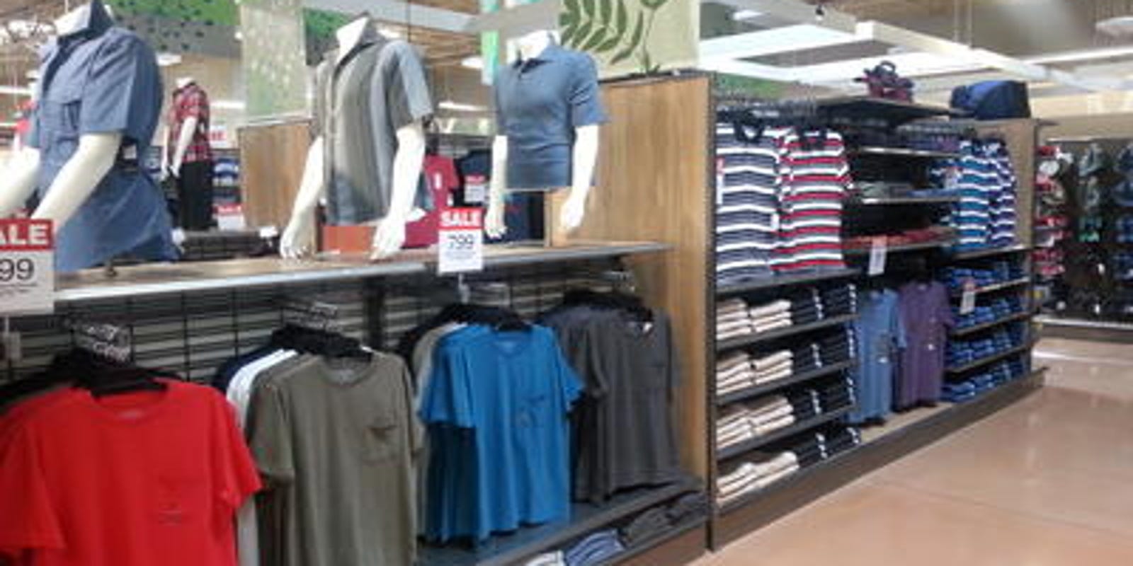 Kroger clothing sales just duplicate other stores