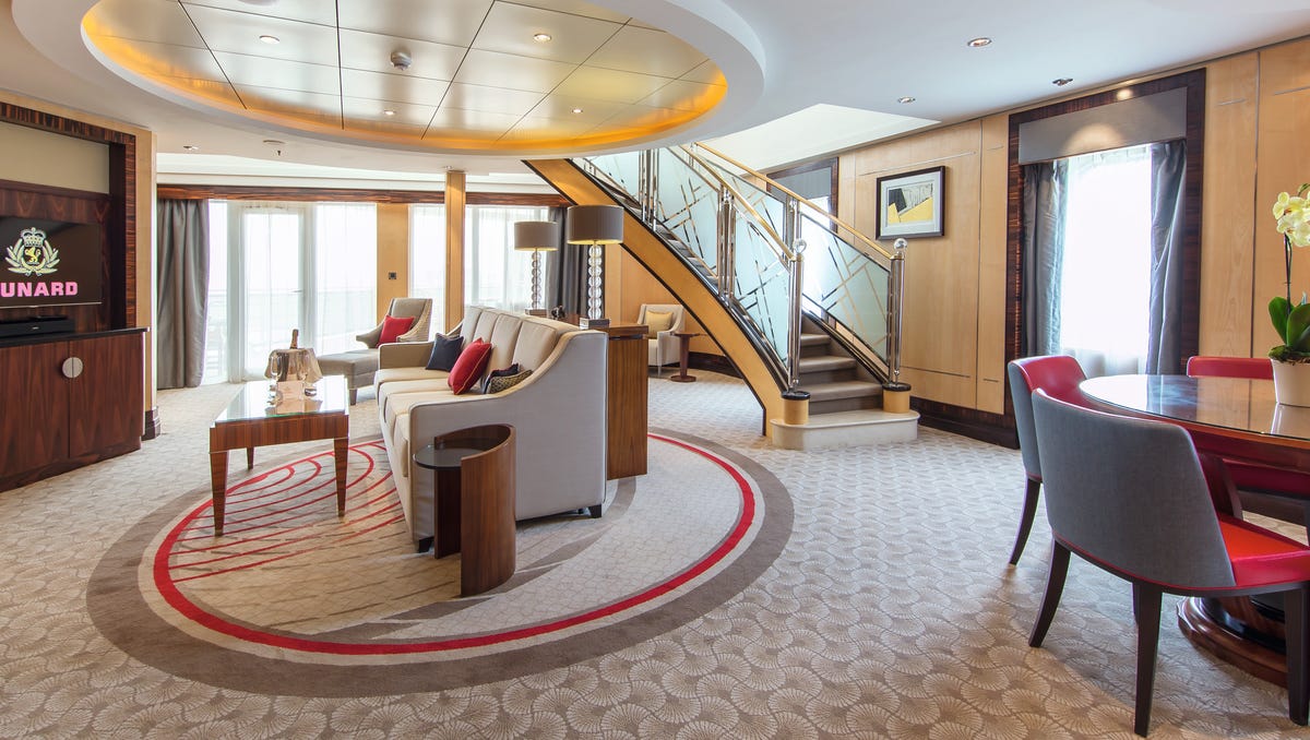 Living large: The swanky suites of the revamped Queen Mary 2