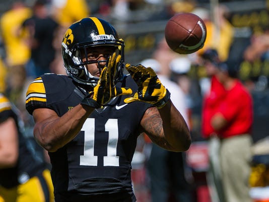 Kevonte Martin Manley Sets Iowa Receptions Record