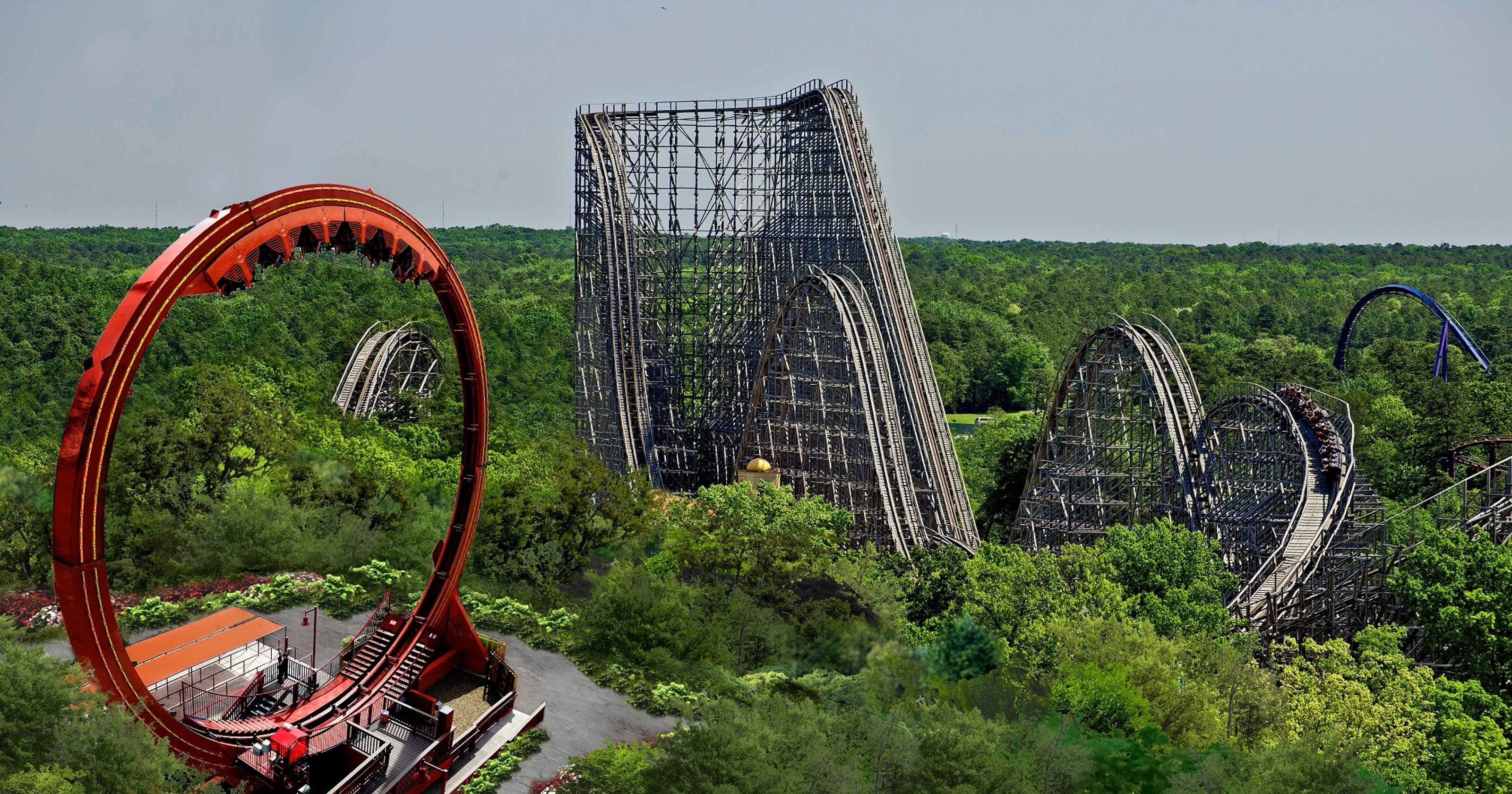 Six Flags Great Adventure plans devilish theme for new loop coaster