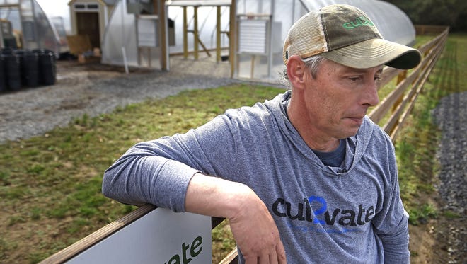 Wendell Taylor, 50, of Nashville was addicted to pain killers but has been clean for a year in December. He now works with Cul2vate, a food growing ministry in Nashville