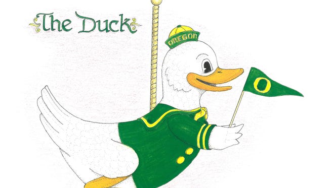 The Duck is one of the New Dream animals being added to Salem's Riverfront Carousel. The carousel signed a licensing agreement with the University of Oregon to use the Duck as a figure on the popular attraction. Submitted Sept. 21, 2017.