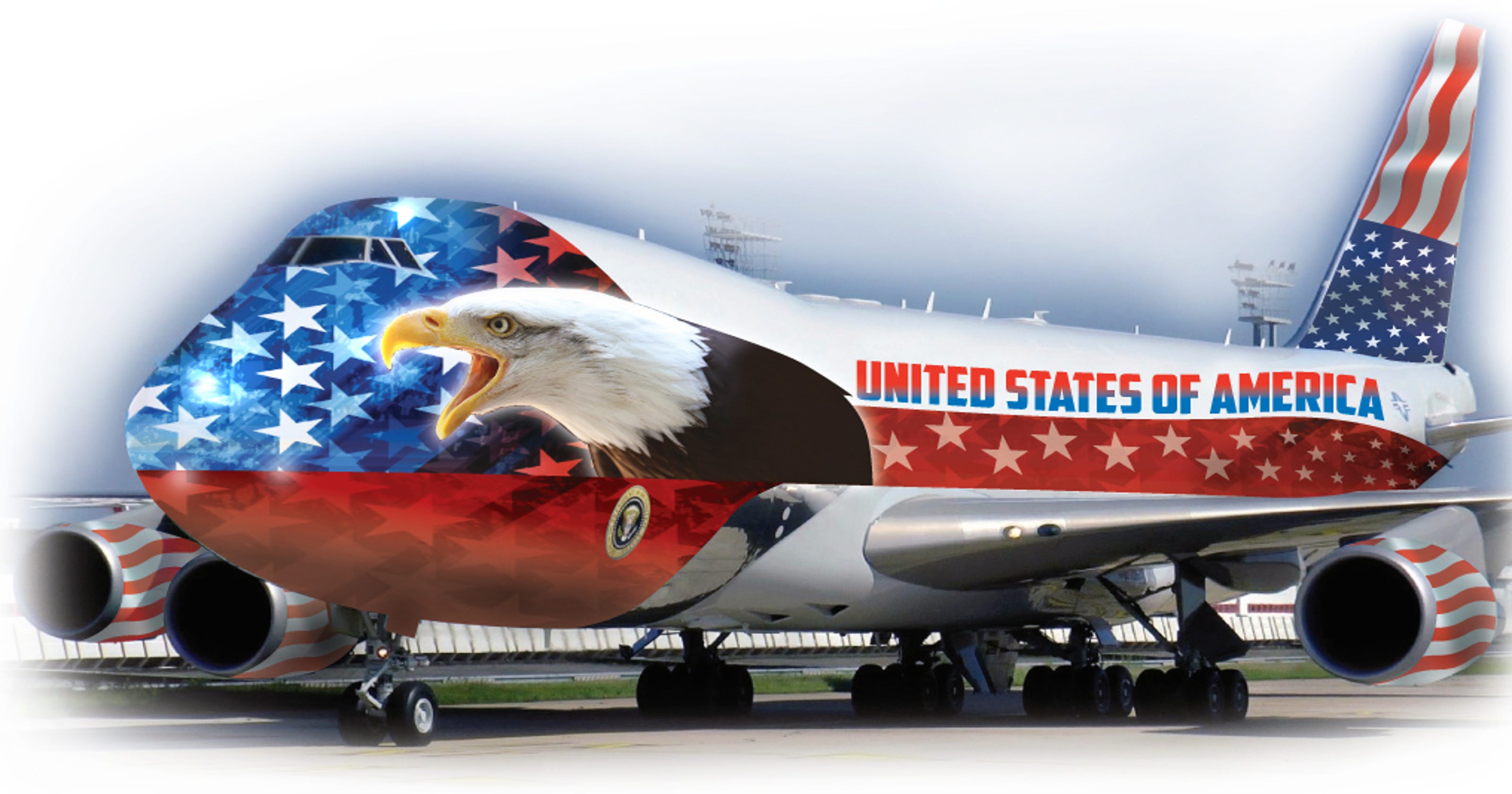 Here's what a new Air Force One design could look like
