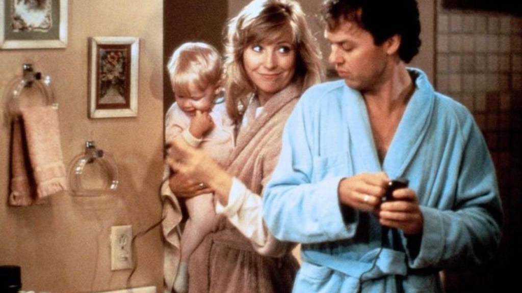 Teri Garr and Michael Keaton star in the 1983 comedy "Mr. Mom," which makes its Blu-ray debut this week. Shout Select (courtesy)