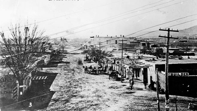 El Paso street, 1881.