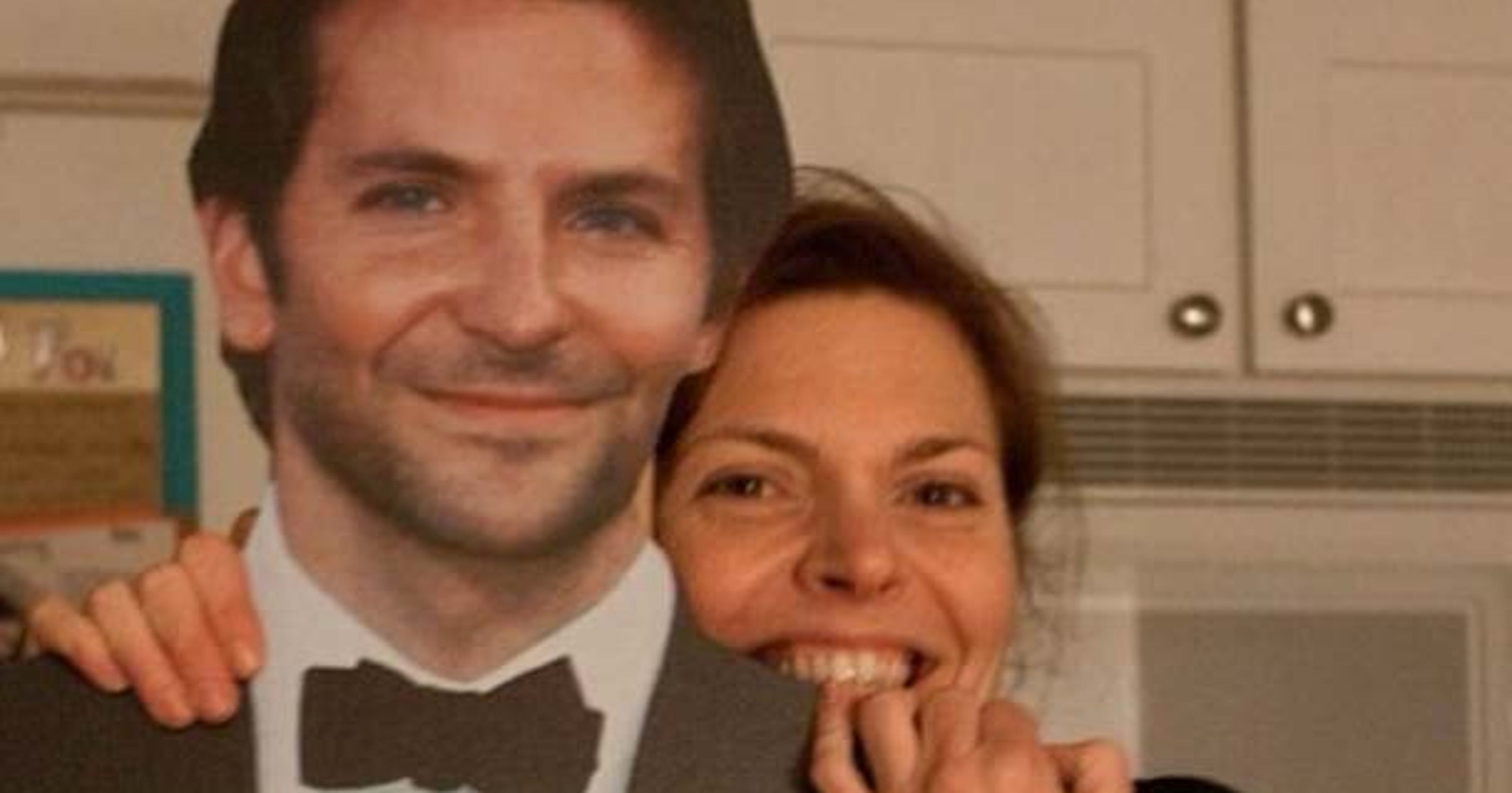  bradley  cooper  carboard cutout instagram  mom danielle