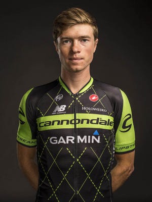 Cannondale-Garmin pro cyclists, Ben King of Virginia.