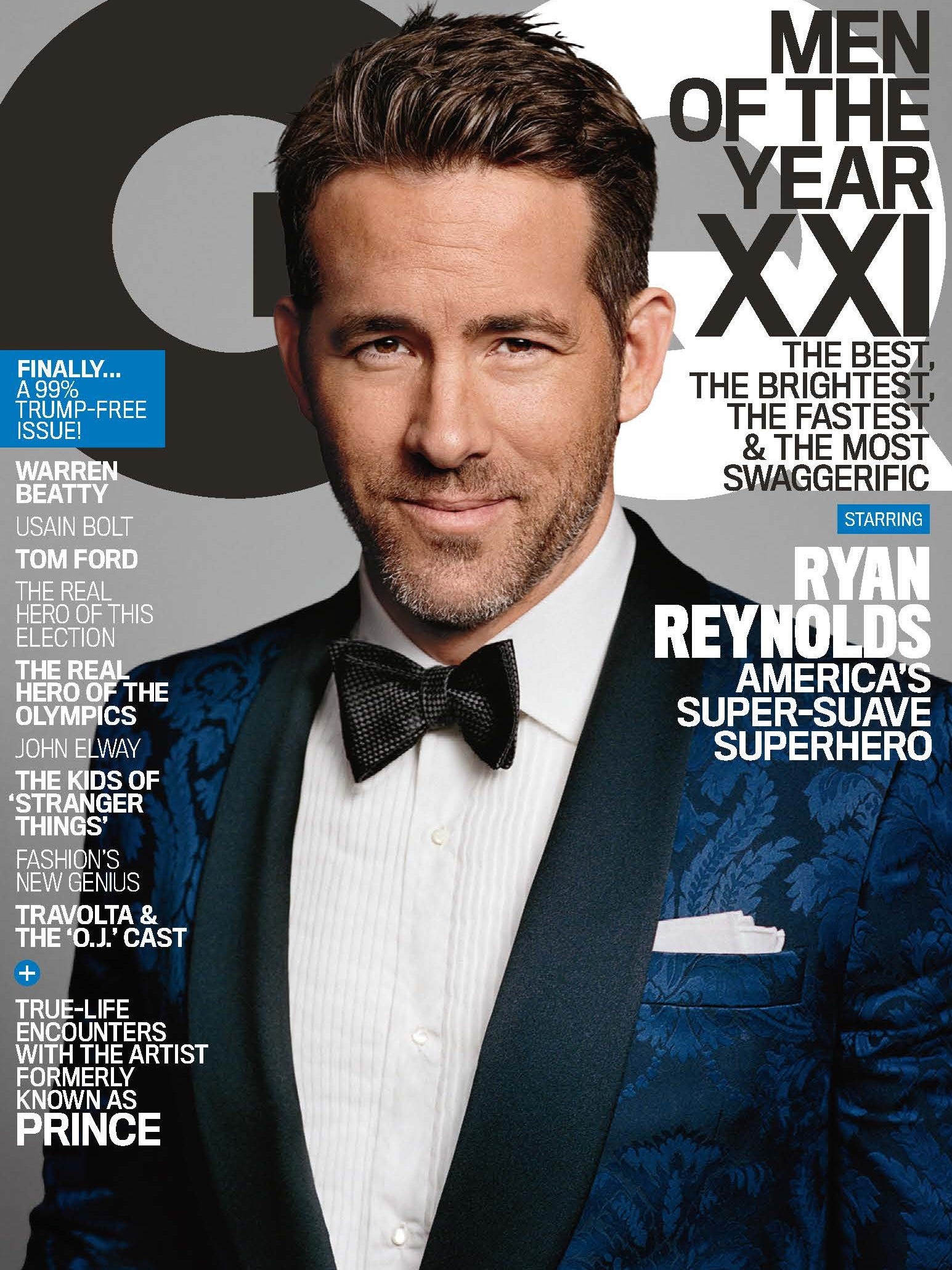 Ryan Reynolds Is One Of Gq S Men Of The Year Shares Moment He Knew About Blake Lively