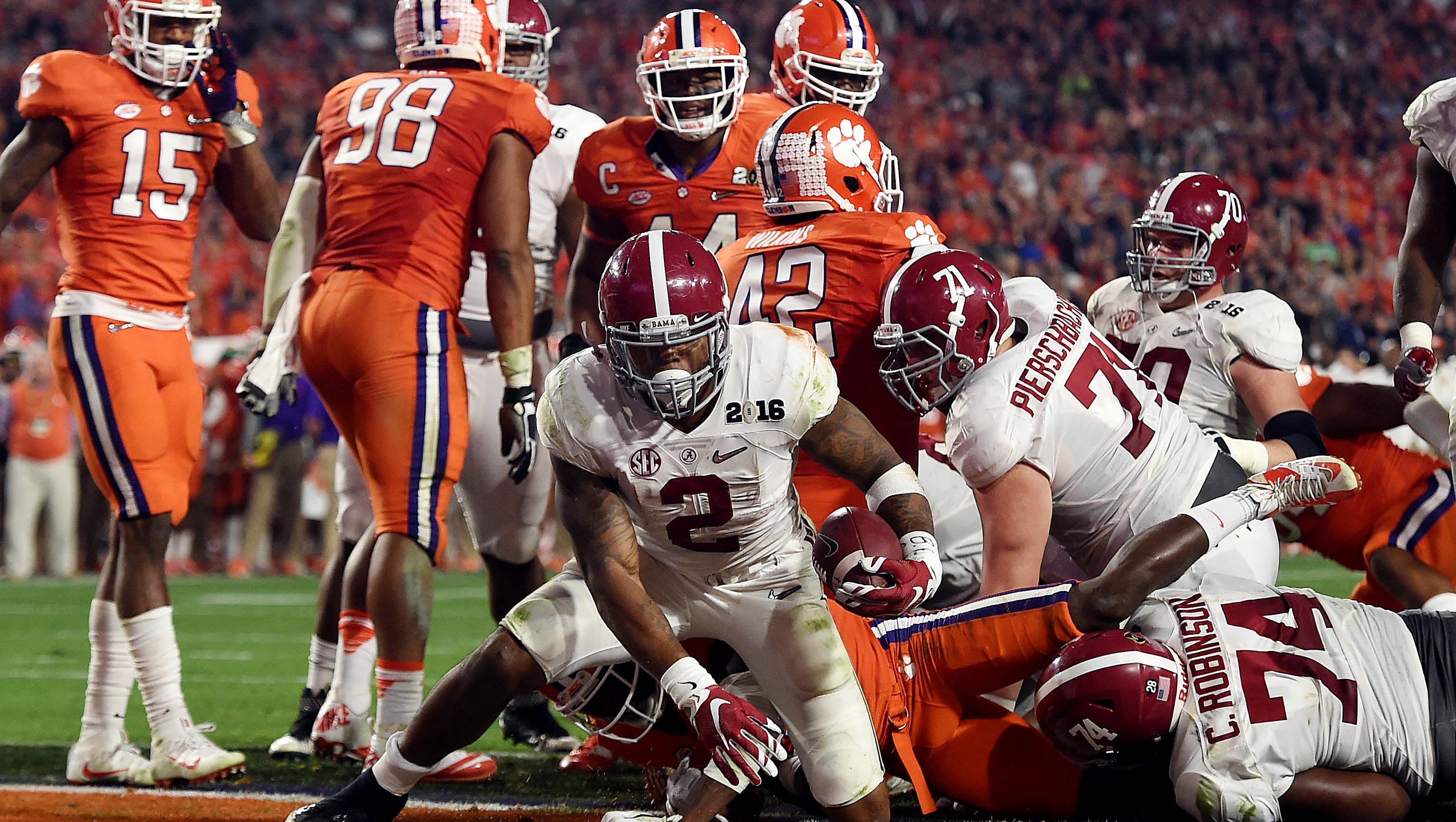 Alabama Holds Off Deshaun Watson Clemson To Win National Championship