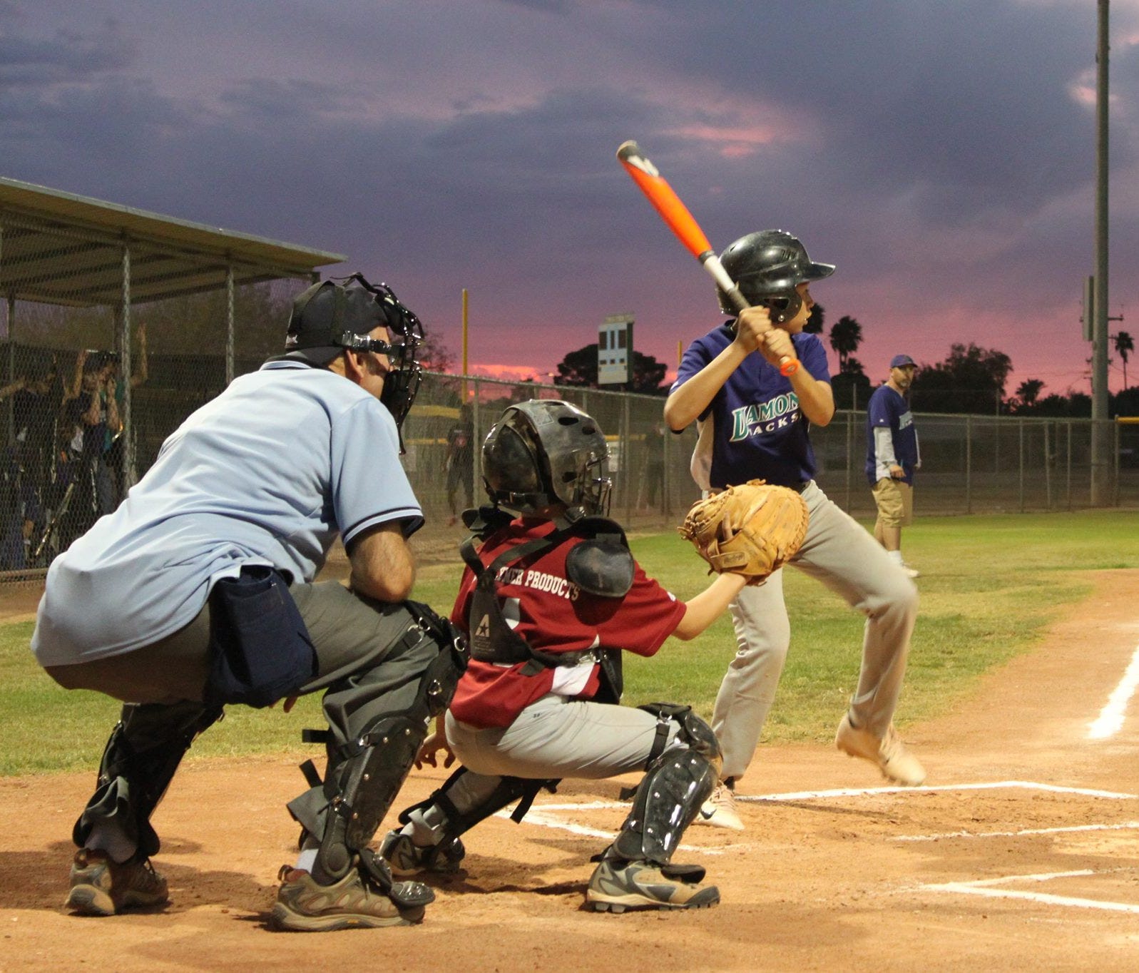 Little League baseball. August 11, 2014.