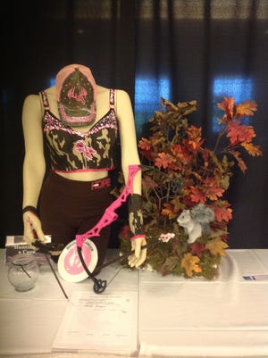 
Hunting for a Cure, decorated by the Michigan State University Department of Surgery, was the top vote getter in the 2014 “It’s A Breast Thing.”
