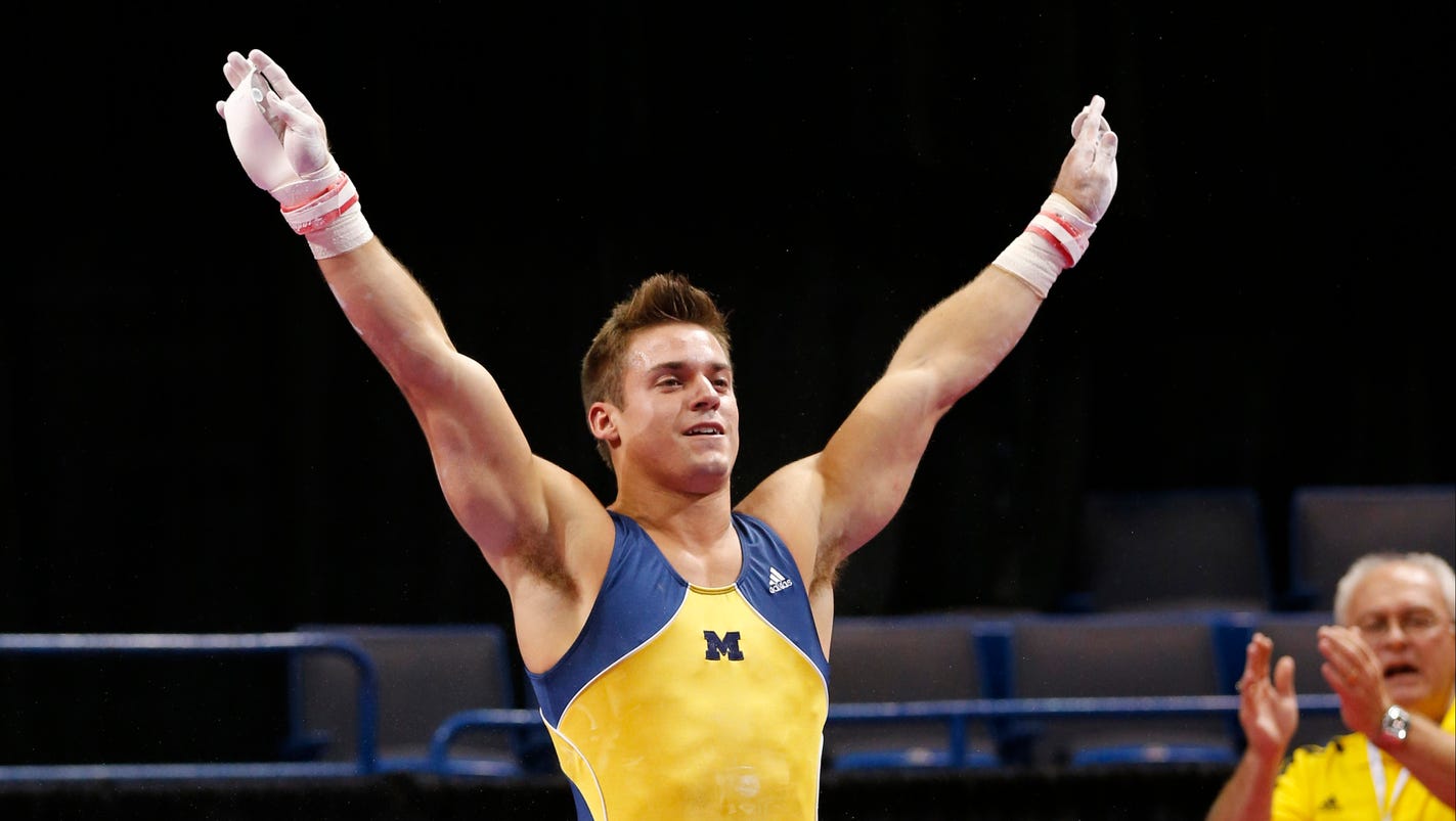Sam Mikulak leads U.S. men's gymnastics championships