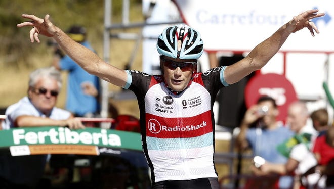 Chris Horner wins 10th stage of Vuelta, leads overall