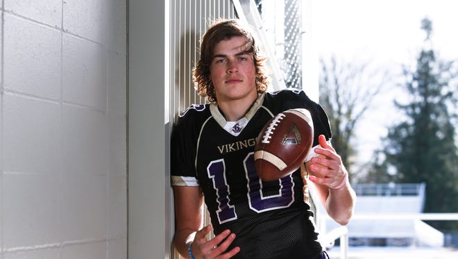 Quarterback Jacob Eason of Lake Stevens, Wash., is one of this year's greenshirts. He already has enrolled at Georgia.