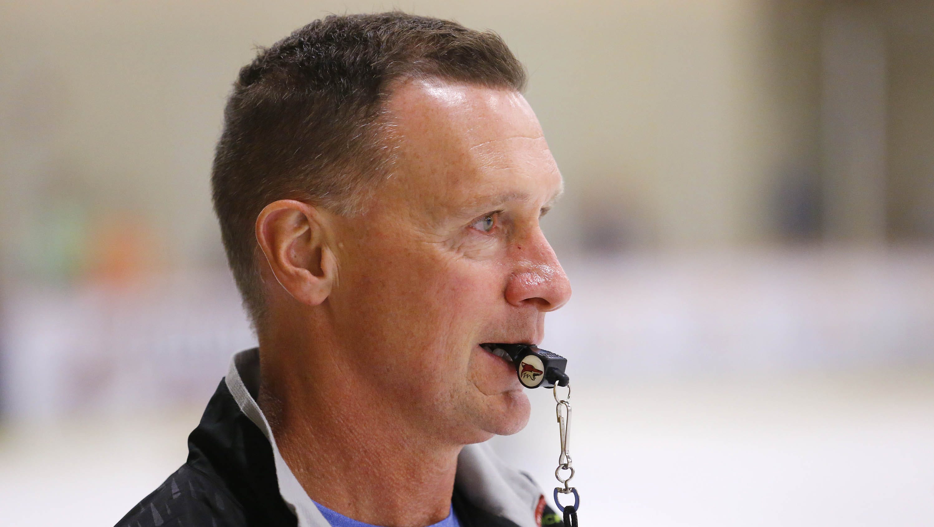 Arizona Coyotes Fire Assistant Coach Newell Brown Tucson Roadrunners Gm Doug Soetaert