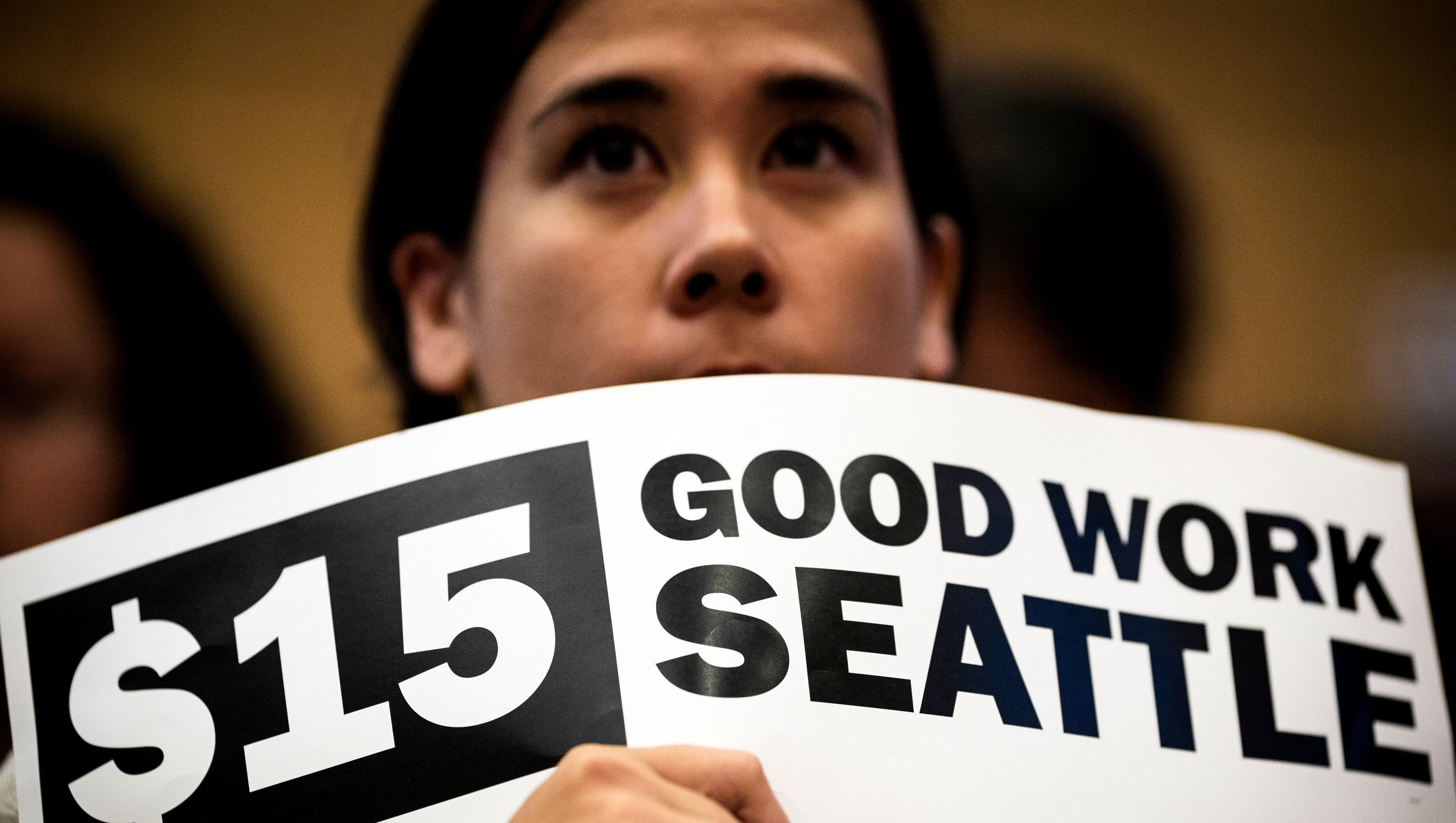 Seattle S 15 Minimum Wage May Be Hurting Workers Report Says