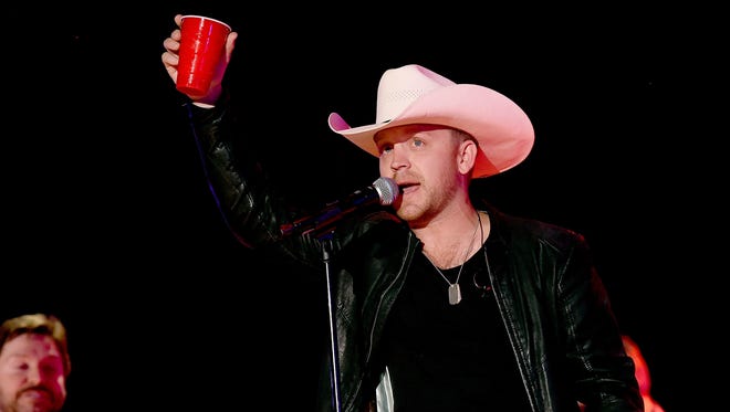 Singer Justin Moore performs onstage during CMA Festival in Nashville last year.