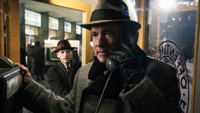Tom Hanks played an American lawyer recruited to defend a Soviet agent in 2015's "Bridge of Spies."