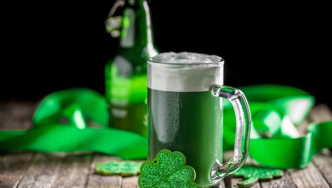 Plenty of green beer will be poured this Saturday for St. Patrick's Day.