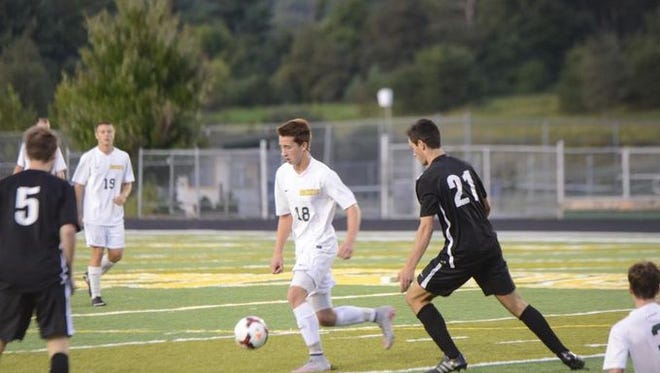 River Naisang (18) and Reynolds are home for Monday's game against McDowell.