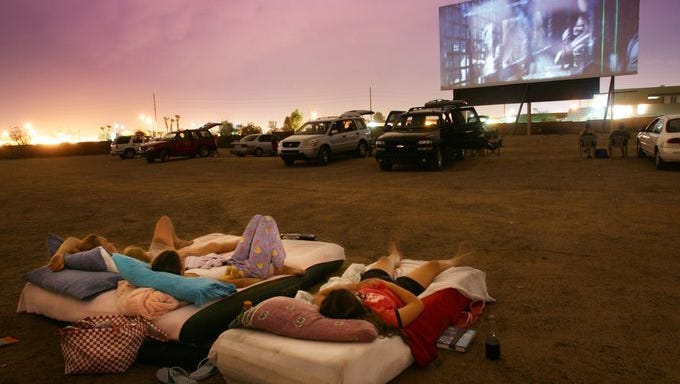 This drive-in followed national trends, shutting down in 2011. The site was demolished in 2014.