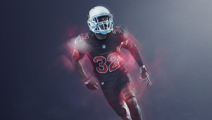 Arizona Cardinals Seattle Seahawks Color Rush Uniforms Are Hideous Combo