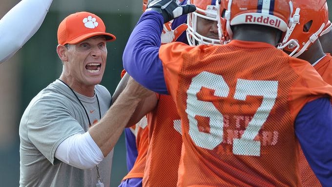 Clemson defensive coordinator Brent Venables was more than eager when the Tigers opened fall camp last Aug. 3.