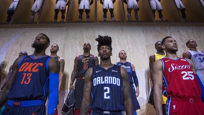 Photos: NBA teams unveiling new Nike for 2017-18 season