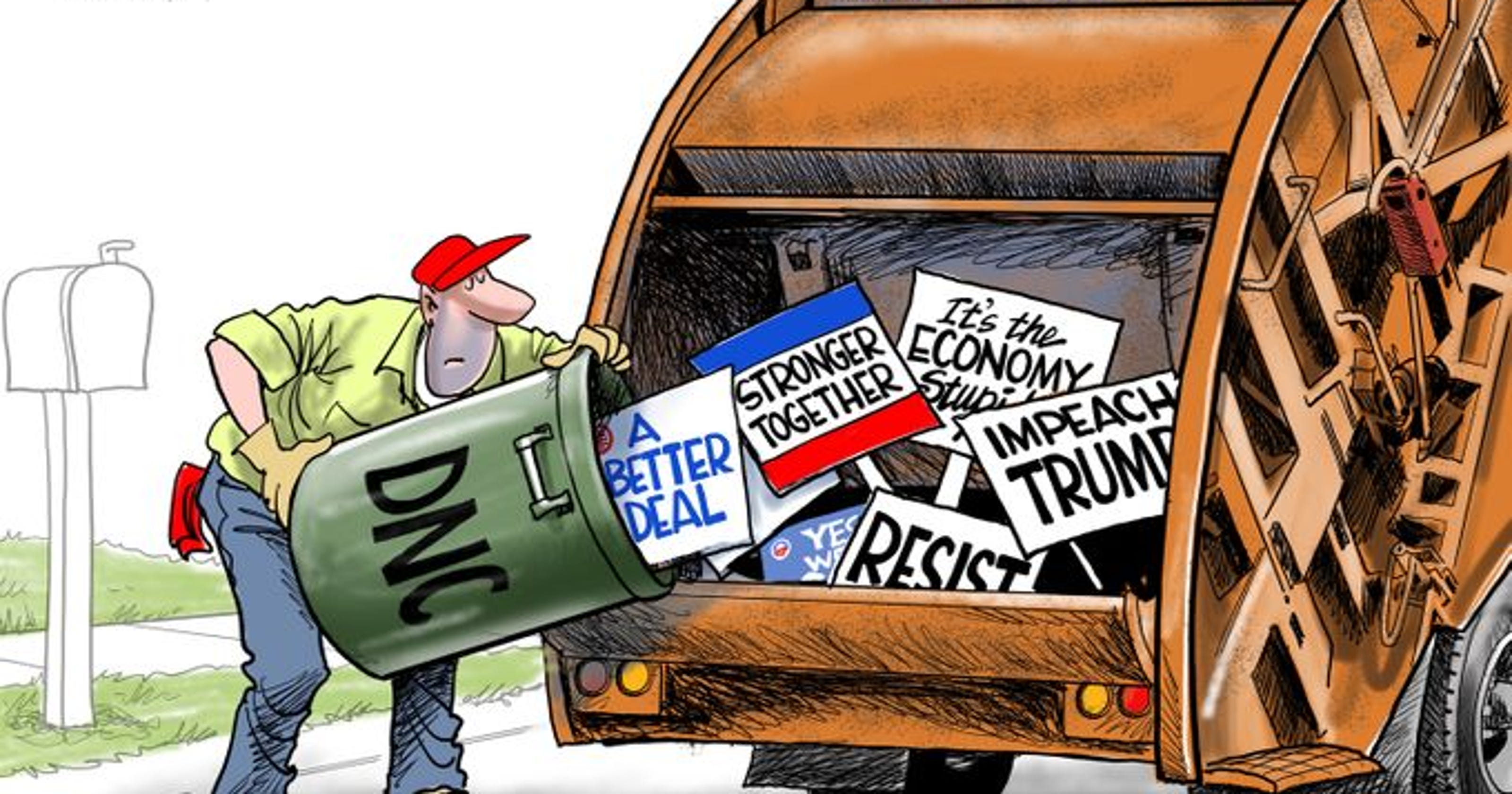 Editorial cartoons on Congress
