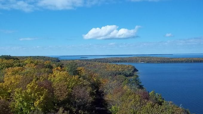 Door County: Peninsula State Park camping sites upgraded