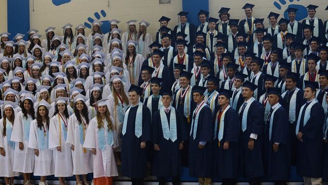 Westlake High School's 2014 graduates.