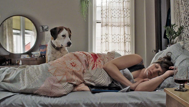 Martin the dog isn't above manipulating his human (Allison Tolman) if it gets him what he wants.