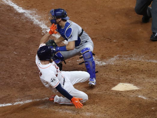 Game 5 at Minute Maid Park: Houston Astros pinch runner