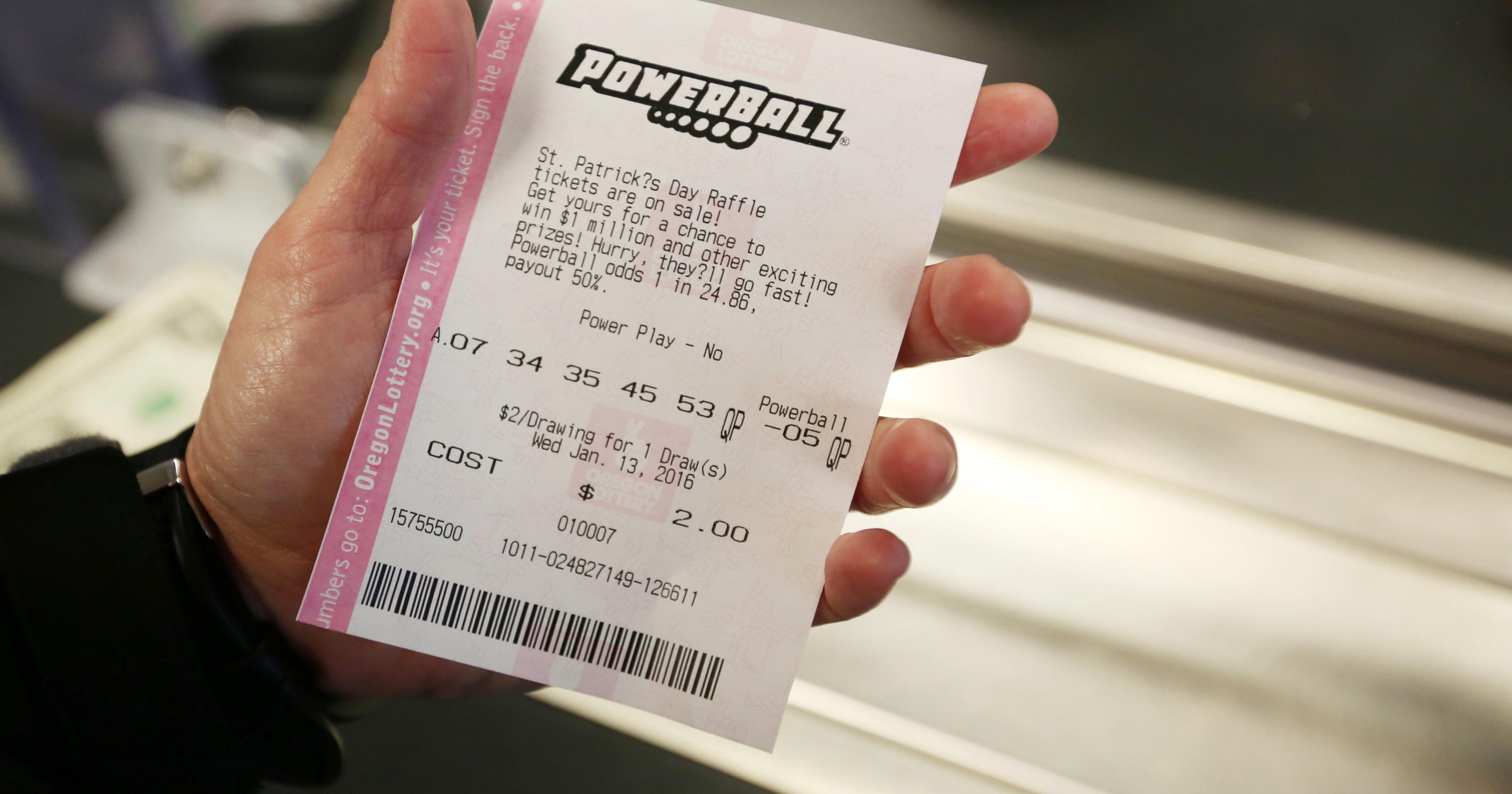 $151M winning Powerball ticket