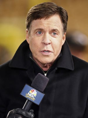Bob Costas returns to Johnstown, Pa., the site of his first professional broadcast, which was an Eastern Hockey League game in 1973.