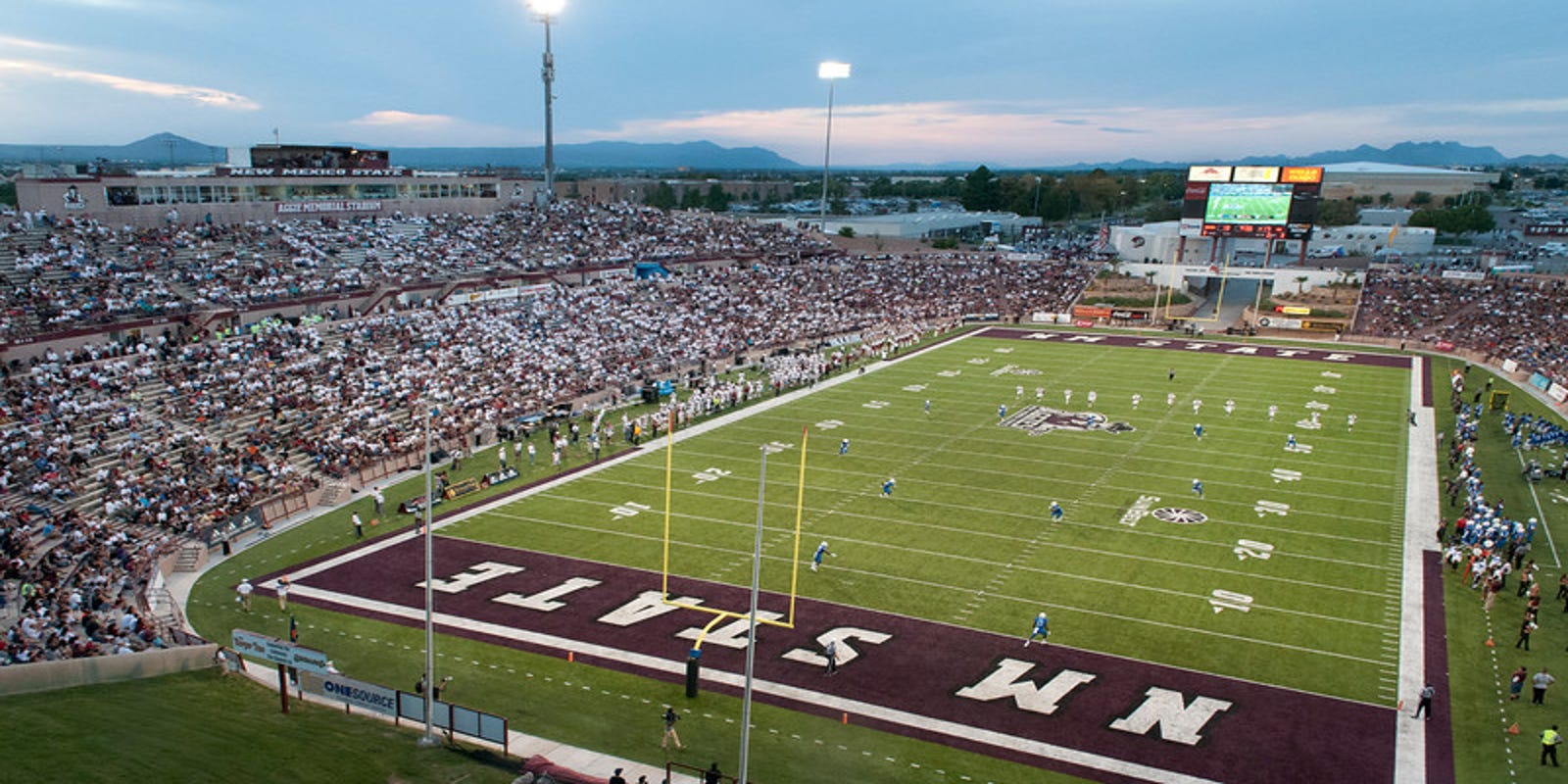 New Mexico State To Host Stuff The Stadium Game In Home Opener Vs